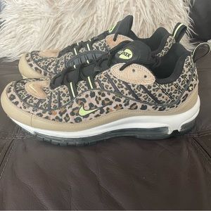 ❌SOLD❌Women’s Air Max 98 Leopard Shoes